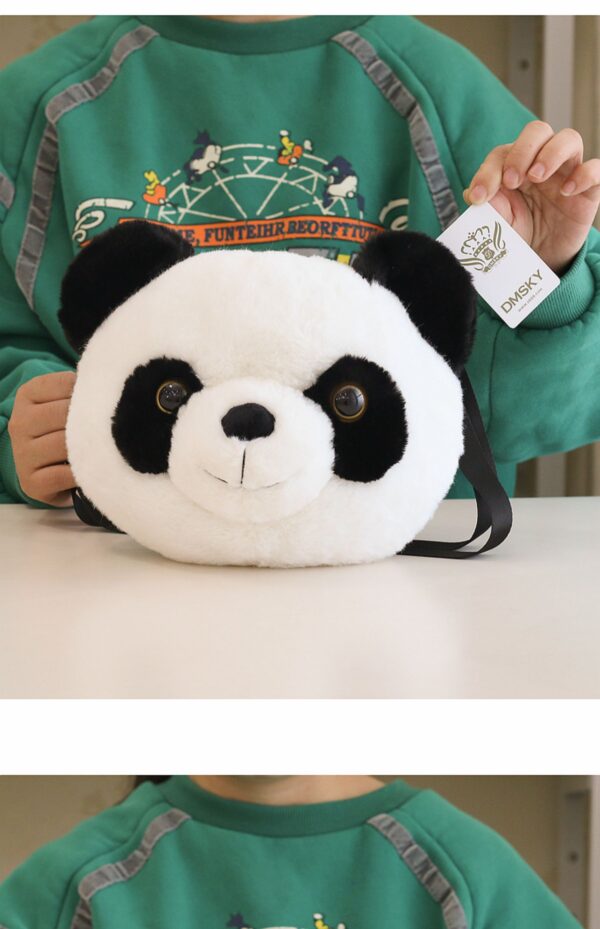 Cute Panda Face Backpack - Image 5