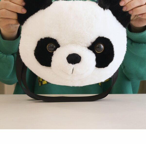 Cute Panda Face Backpack - Image 4