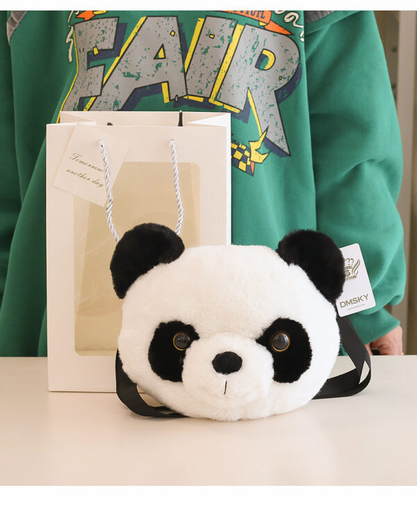 Cute Panda Face Backpack - Image 6