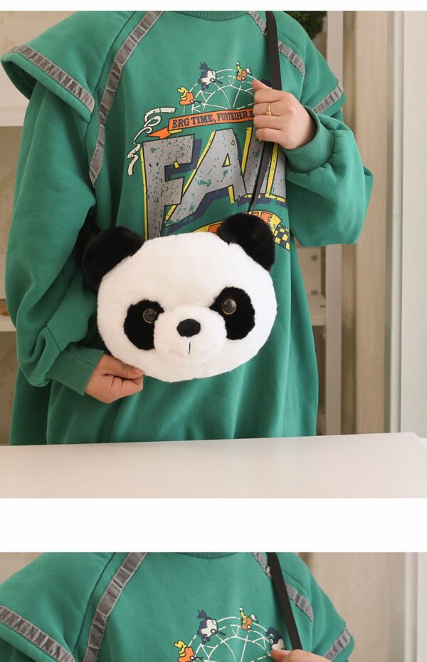 Cute Panda Face Backpack - Image 7