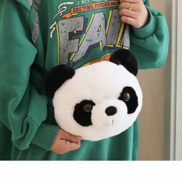 Cute Panda Face Backpack - Image 3