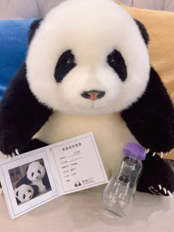Panda HE HUA - vivid fluffy doll - Image 3