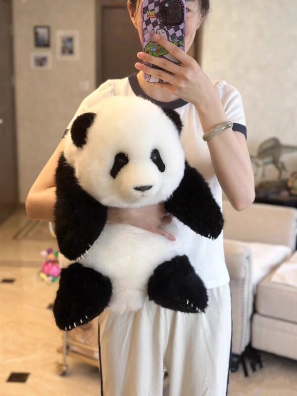 Panda HE HUA - vivid fluffy doll - Image 2