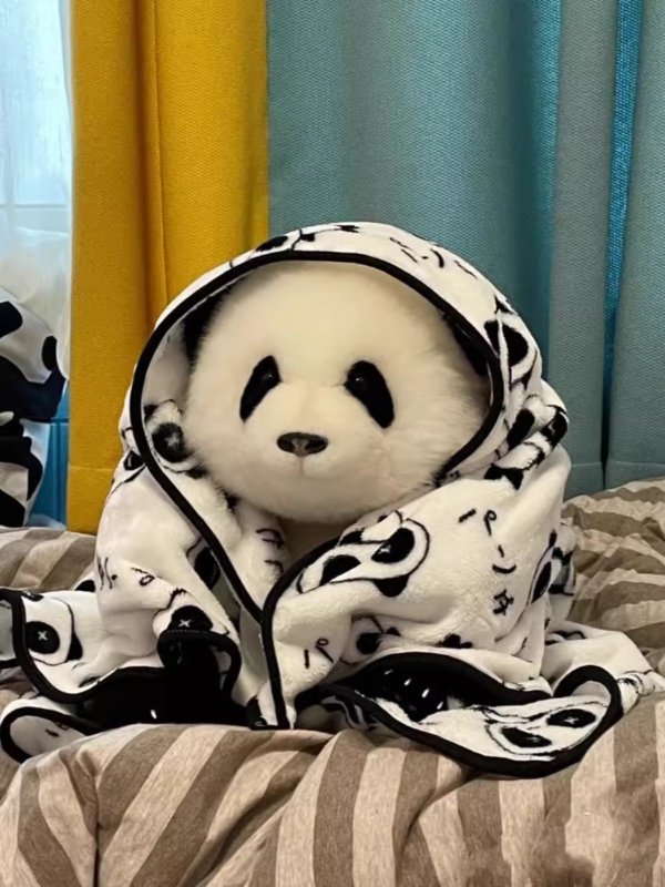 Panda HE HUA - vivid fluffy doll - Image 5